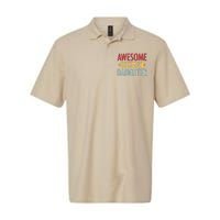 Awesome Like My Daughter Parents Day Softstyle Adult Sport Polo