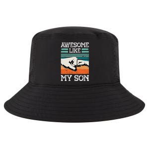 AWESOME LIKE MY SON Funny Fathers Day Dad Joke Cool Comfort Performance Bucket Hat