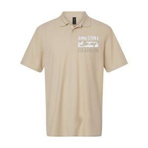 Awesome Like My Grandpa FatherS Day Gifts From Son Daughter Softstyle Adult Sport Polo