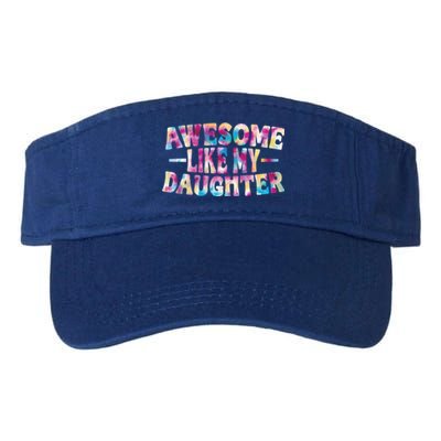 Awesome Like My Daughter Gift Valucap Bio-Washed Visor