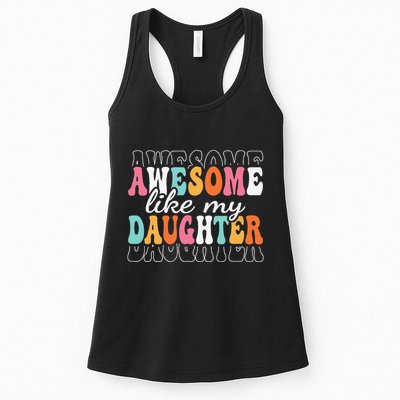 Awesome Like My Daughter Funny Mama Mother Mom Daughter Womens Tank Top