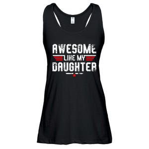 Awesome Like My Daughter Ladies Essential Flowy Tank