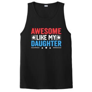 Awesome Like My Daughter Parents Day PosiCharge Competitor Tank