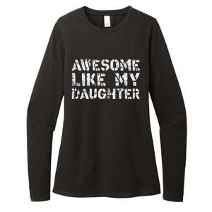 Awesome Like My DaughterParents Day Womens CVC Long Sleeve Shirt