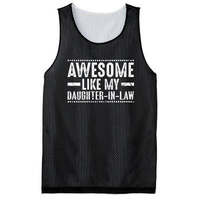 Awesome Like My Daughter In Law Retro Funny Saying Mesh Reversible Basketball Jersey Tank