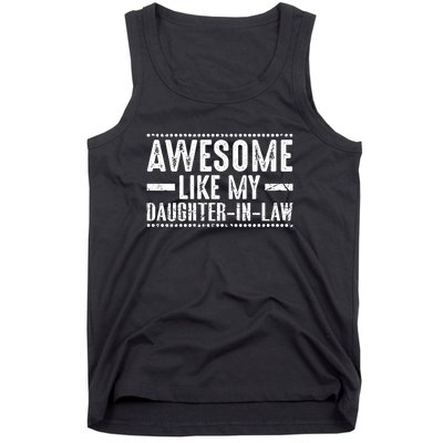 Awesome Like My Daughter In Law Retro Funny Saying Tank Top