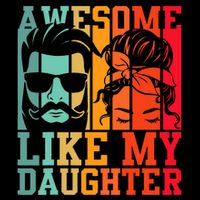 Awesome Like My Daughter Funny Dad And Daughter FatherS Day Impact Tech Backpack