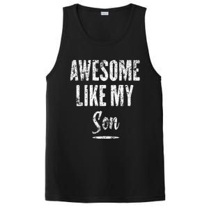 Awesome Like My Son Funny Father's Day from son PosiCharge Competitor Tank