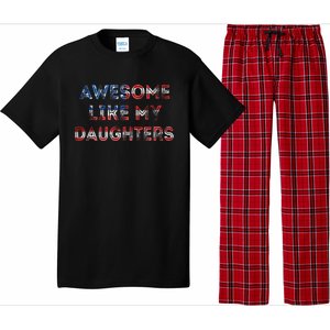 Awesome Like My Daughters Fathers Day Pajama Set