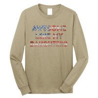 Awesome Like My Daughters Fathers Day Long Sleeve Shirt