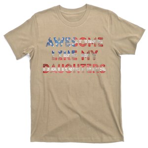 Awesome Like My Daughters Fathers Day T-Shirt