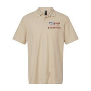 Awesome Like My Daughters Fathers Day Softstyle Adult Sport Polo