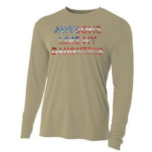 Awesome Like My Daughters Fathers Day Cooling Performance Long Sleeve Crew