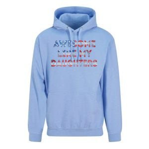 Awesome Like My Daughters Fathers Day Unisex Surf Hoodie