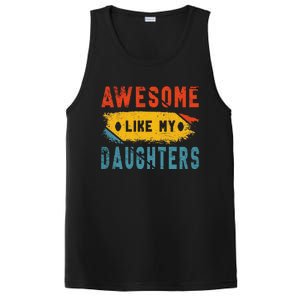 Awesome Like My Daughter Proud Love Father Daughter Bond PosiCharge Competitor Tank