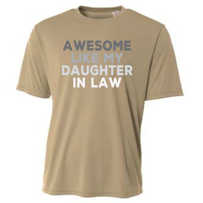 Awesome Like My Daughter In Law FatherS Day In Law Vintage Cooling Performance Crew T-Shirt