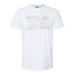 Awesome Like My Daughter Father's Day Men Funny Gift Softstyle CVC T-Shirt