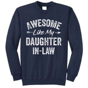 Awesome Like My Daughter In Law FatherS & MotherS Day Sweatshirt