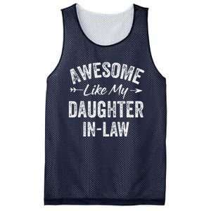 Awesome Like My Daughter In Law FatherS & MotherS Day Mesh Reversible Basketball Jersey Tank