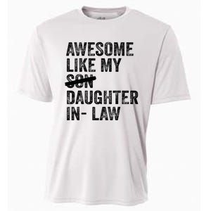 Awesome Like My Daughterinlaw Cool Fathers Day Present Cooling Performance Crew T-Shirt