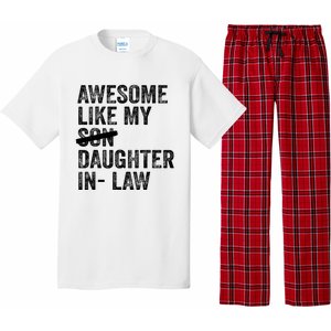 Awesome Like My Daughterinlaw Cool Fathers Day Present Pajama Set