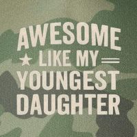 Awesome Like My Youngest Daughter Legacy Tie Dye Trucker Hat