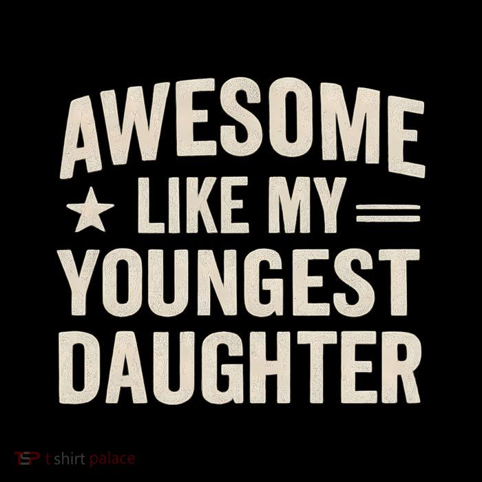 Awesome Like My Youngest Daughter Flexfit Unipanel Trucker Cap