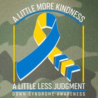 A Little More Kindness A Little Less Judgment Down Syndrome Awareness Legacy Tie Dye Trucker Hat