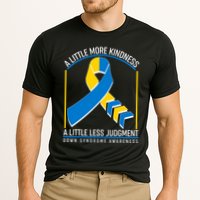 A Little More Kindness A Little Less Judgment Down Syndrome Awareness Performance Shirt
