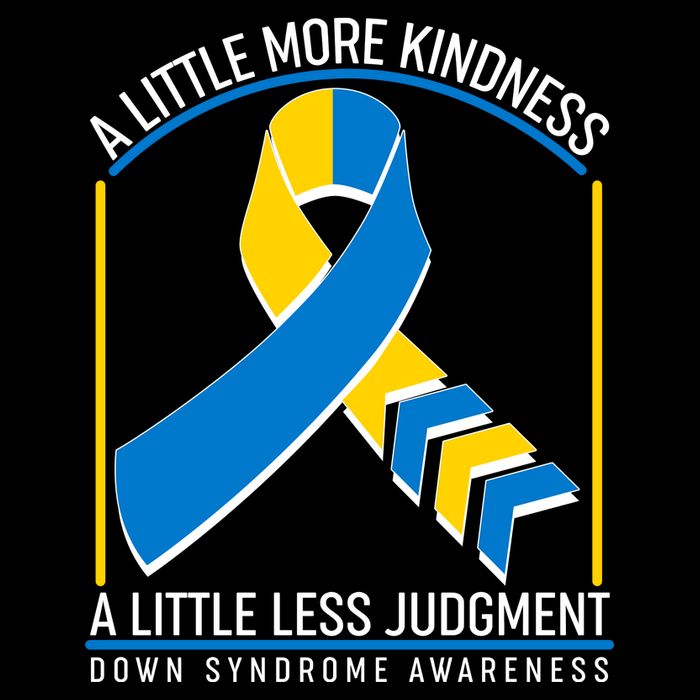 A Little More Kindness A Little Less Judgment Down Syndrome Awareness Mousepad