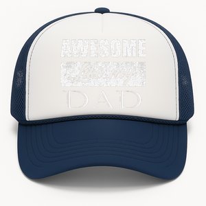 Awesome Like My Dad FatherS Day Gifts From Son & Daughter Trucker Hat