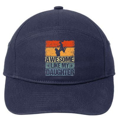 Awesome Like My Daughter 7-Panel Snapback Hat