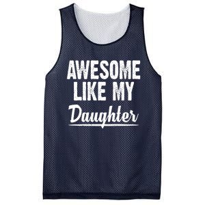 Awesome Like My Daughter Cute Gift Mesh Reversible Basketball Jersey Tank