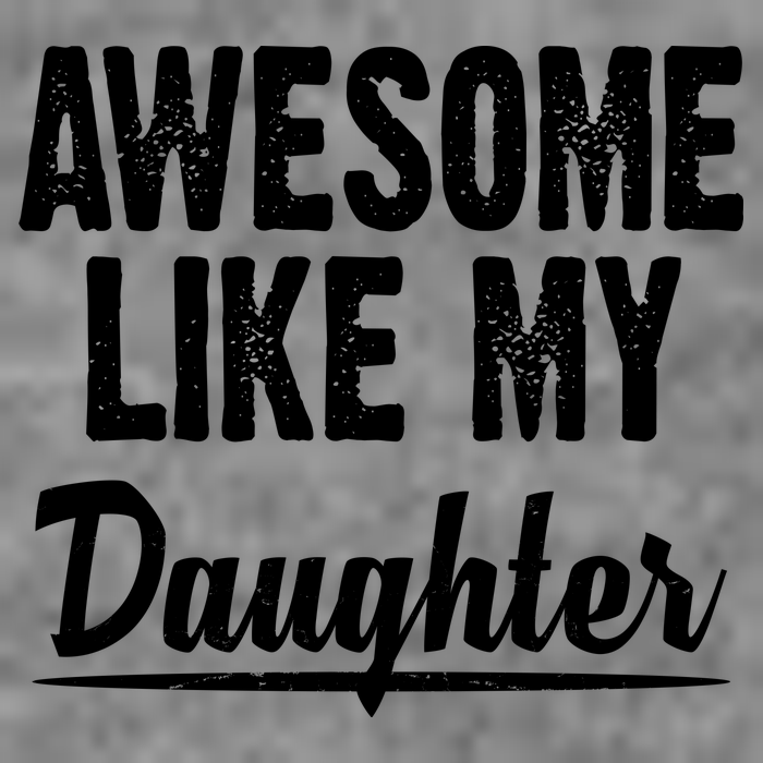 Awesome Like My Daughter Cute Gift Wool Snapback Cap