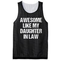 Awesome Like My Daughterinlaw MotherS Day FatherS Day Mesh Reversible Basketball Jersey Tank