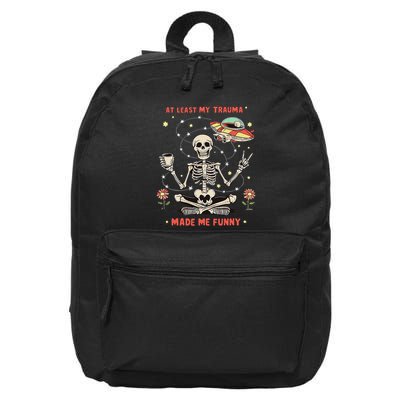 At Least My Trauma Made Me Funny 16 in Basic Backpack