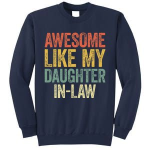 Awesome Like My Daughterinlaw Parents Day Sweatshirt