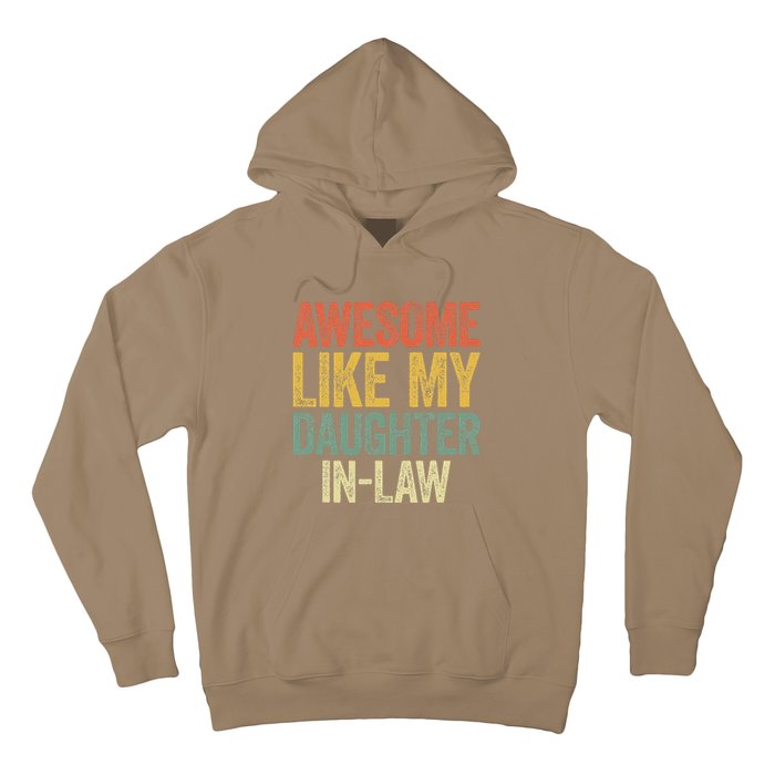 Awesome Like My Daughterinlaw Parents Day Hoodie