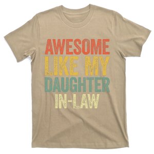 Awesome Like My Daughterinlaw Parents Day T-Shirt