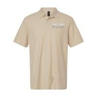 Awesome Like My Daughter Mom And Dad Softstyle Adult Sport Polo