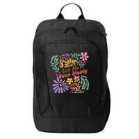 Alec Let Me Down Slowly Floral Art Benjamin City Backpack