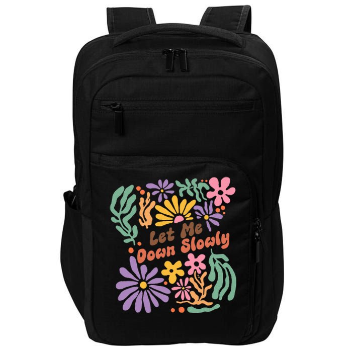 Alec Let Me Down Slowly Floral Art Benjamin Impact Tech Backpack