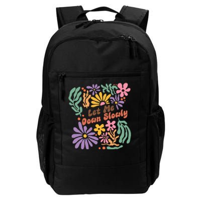 Alec Let Me Down Slowly Floral Art Benjamin Daily Commute Backpack