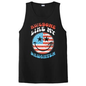 Awesome Like My Daughter Funny FatherS Day 4th Of July 2024 PosiCharge Competitor Tank