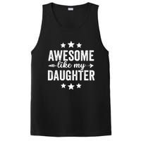 Awesome Like My Daughter Funny Dad Vintage PosiCharge Competitor Tank