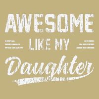 Awesome Like My Daughter Dad Funny Fathers Day Cooling Performance Crew T-Shirt