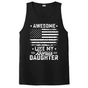 Awesome Like My Bonus Daughter Usa Flag 4th Of July PosiCharge Competitor Tank