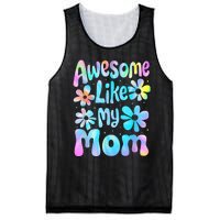 Awesome Like My Mom Mommy Groovy Graphic MotherS Day Mesh Reversible Basketball Jersey Tank