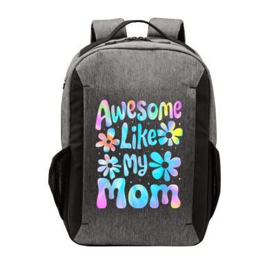 Awesome Like My Mom Mommy Groovy Graphic MotherS Day Vector Backpack