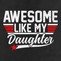 Awesome Like My Daughter Funny Fathers Day Dad Adult Drive Performance Visor